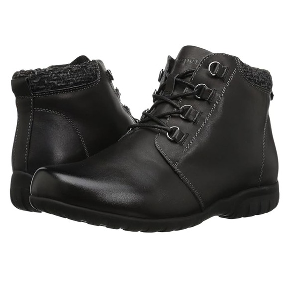 Propét Women's Delaney Ankle Bootie in Black, Size 8.5 Wide US - Picture 3 of 5